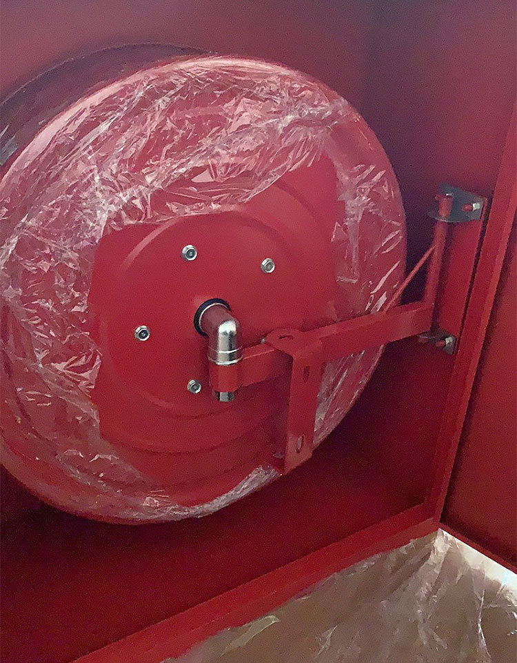 双龙消防器材一件批发 外贸出口消防箱子 卷盘 分水器箱 消防柜子