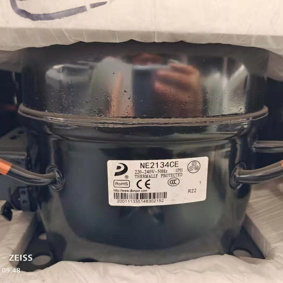 现货供应donper东贝压缩机东贝r22系列冰箱冷柜压缩机ne2134ce