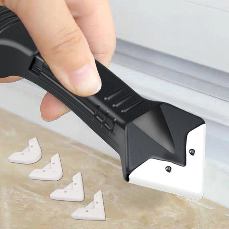 美缝工具铲胶器抹平刮板玻璃胶刮胶刮墙角打胶修边清除去除残跨境