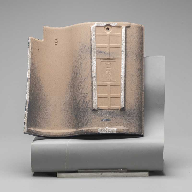 厂家直供建筑瓦片小西瓦220*220园林别墅私宅围墙凉亭s瓦陶瓷瓦片