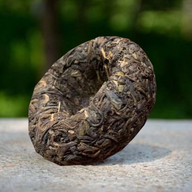 其他茶叶批发2003年云南普洱茶金奖白菜千年100克烟香味春明茶厂