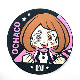 3成交0笔5年复购率:金属礼品 创意人物杯垫动漫周边圆形茶杯垫厨房