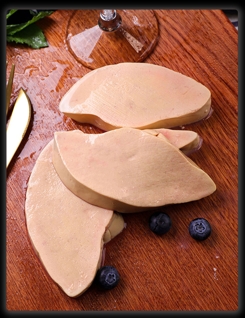 法式原味鹅肝 3a鹅肝 寿司海鲜批发 冷冻海鲜 鹅肝刺身 鹅肥肝