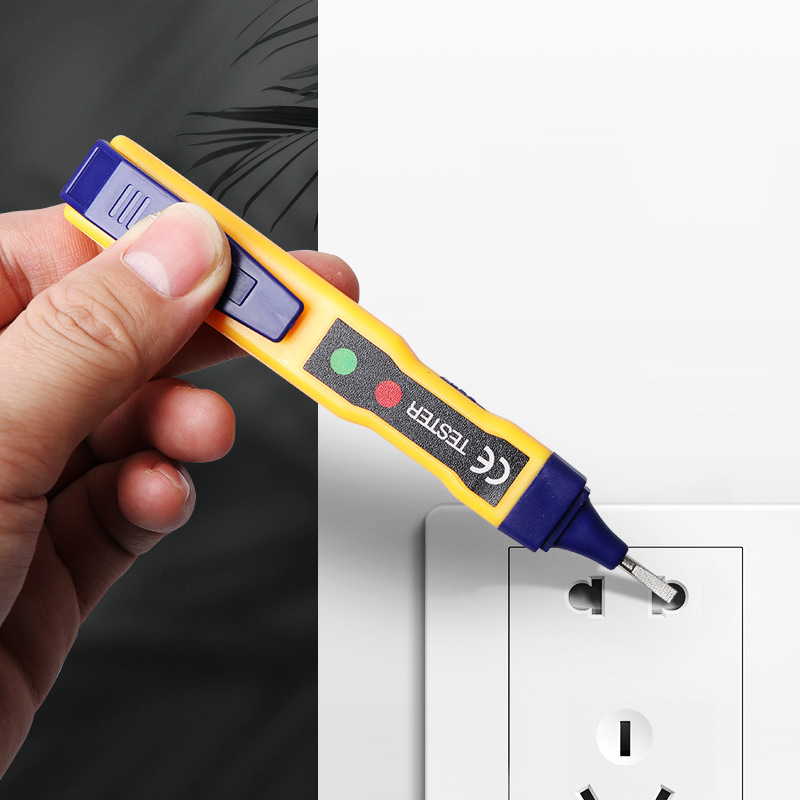 多功能声光报警电笔线路检测通断非接触式零线火线断点检测验电笔