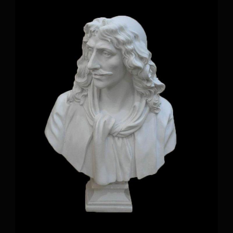 hc arts莫里哀15cm胸像迷你树脂小石膏雕像欧式摆件美术用品教具