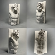 欧式人物雕塑石膏像摆件艺术民宿客厅桌面书桌玄关家居装饰品摆设