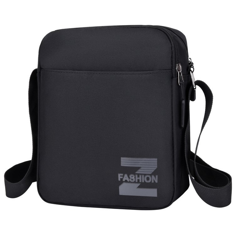 竖款男生斜跨包尼龙布男包新款批发外贸跨境随身青年男式上班背包