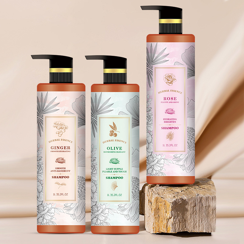 Foreign Trade Exclusive for Cross-Border Shampoo Ginger Olive Rose Shampoo Shampoo Xu Lavender Aloe Shower Gel