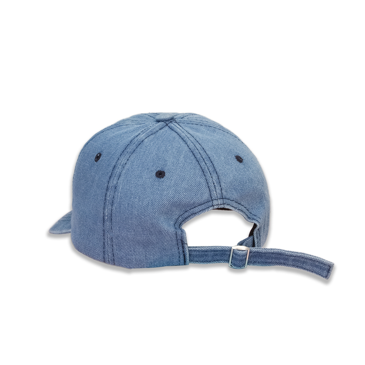 蓝色帽子女韩版时尚潮流宽檐遮阳鸭舌帽日系百搭休闲棒球帽男嘻哈