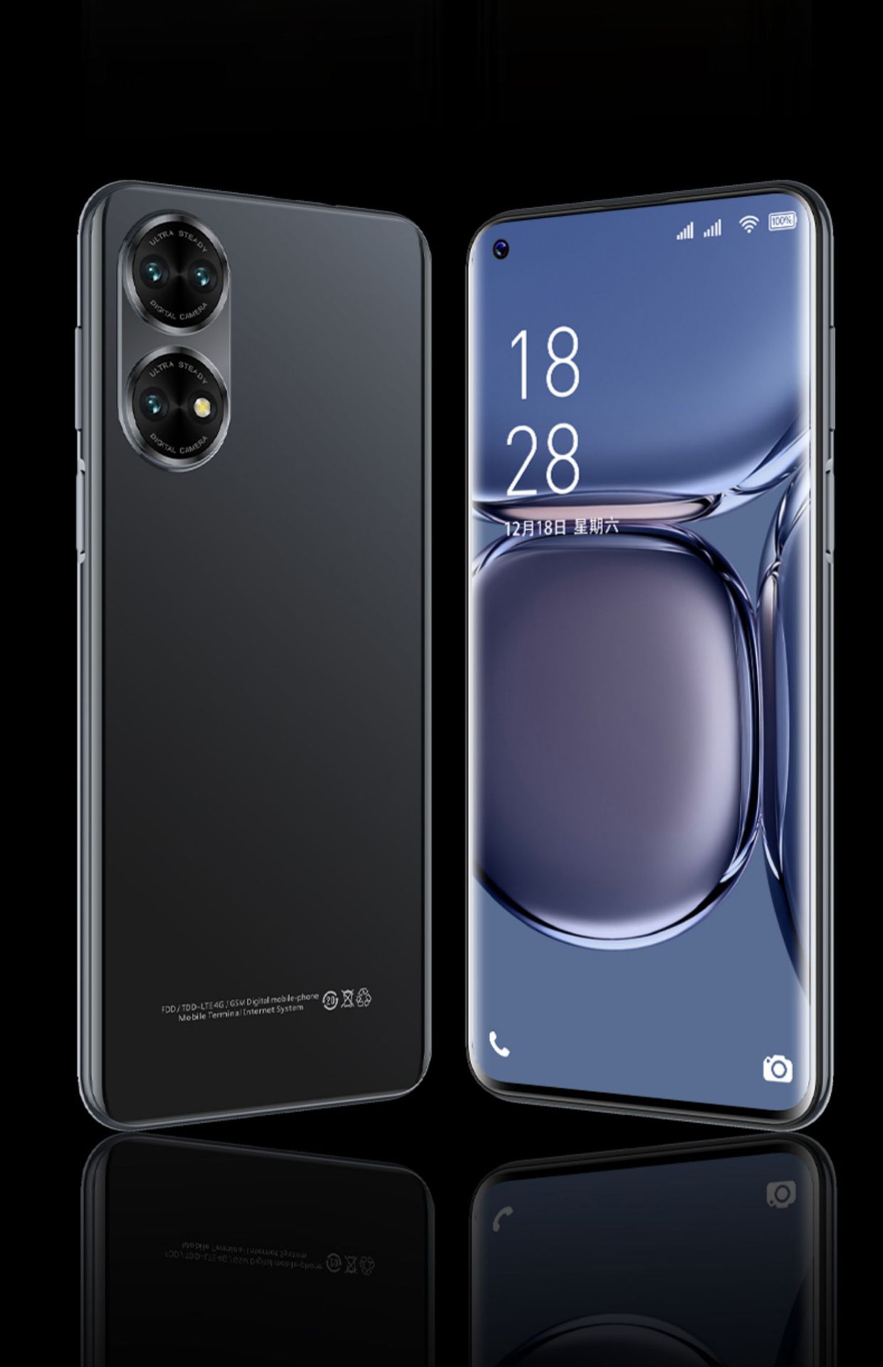 骁龙正品50全网通千元智能穿孔大屏5g手机适用华为荣耀vivooppo