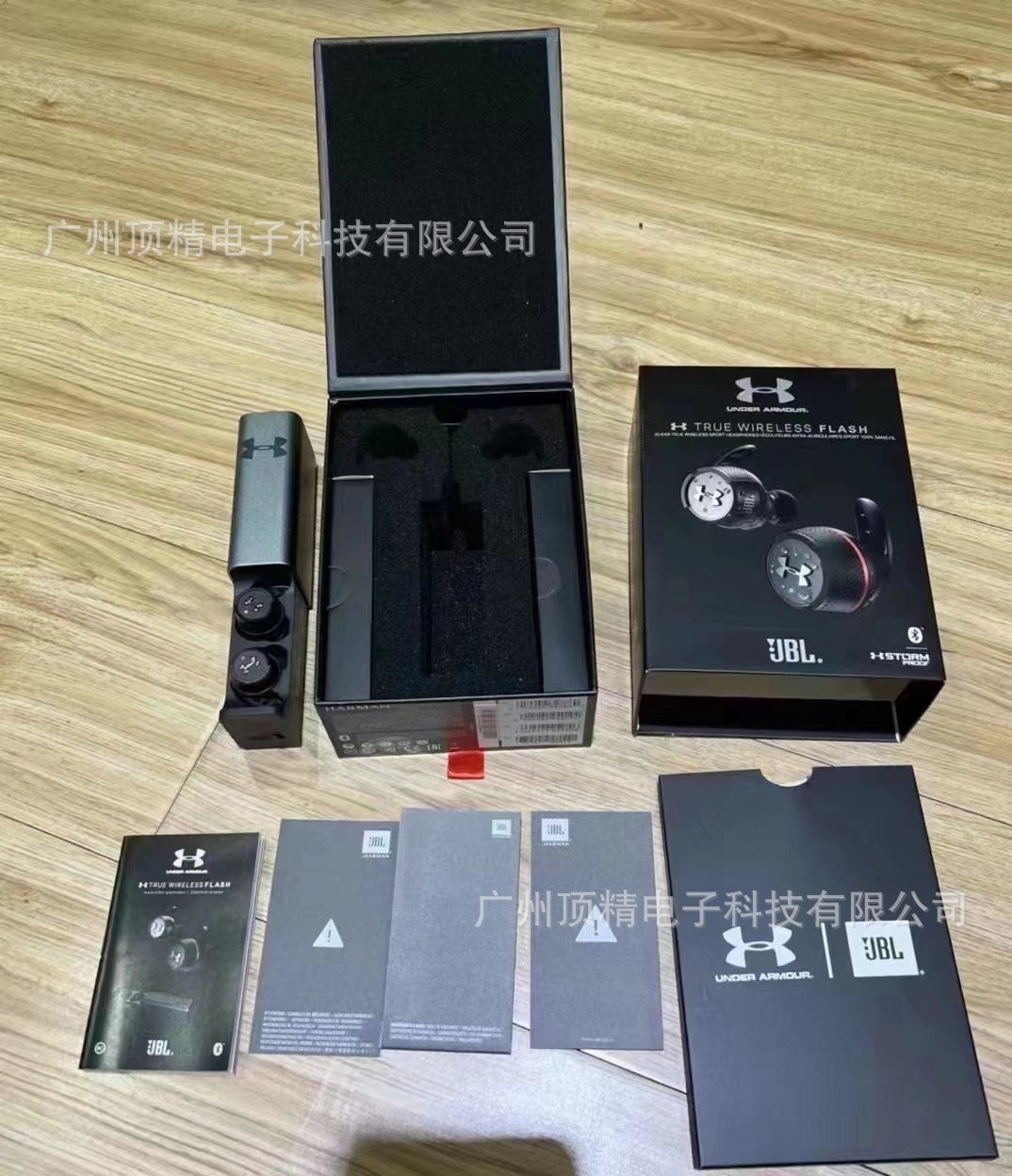 跨境ua flash rockx金牛真无线运动蓝牙耳机适用于安德玛强森耳机