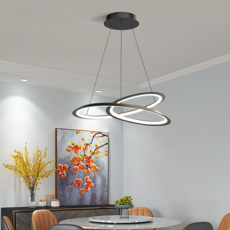 2022年设计师新款简约现代灯具led客厅吊灯时尚个性创意餐厅吊灯