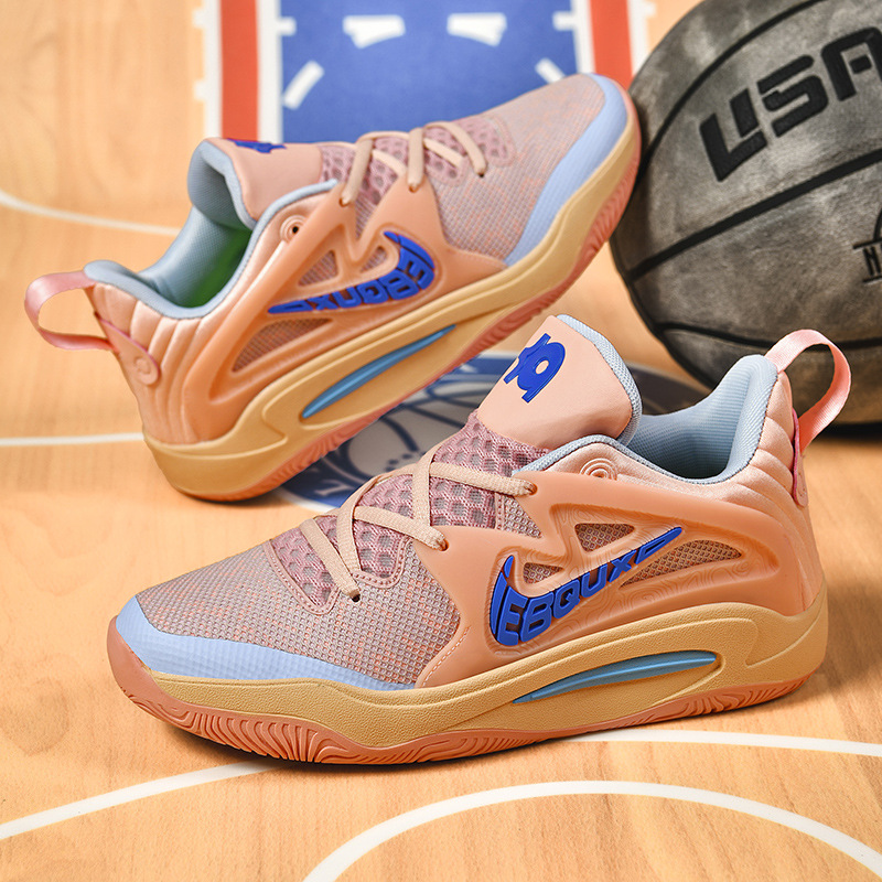 杜兰特15代篮球鞋男kd15减震气垫实战低帮运动莆田球鞋有响声