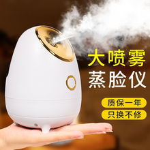 家用热喷蒸脸仪纳米喷雾补水仪面部清洁加湿器热喷机蒸脸器