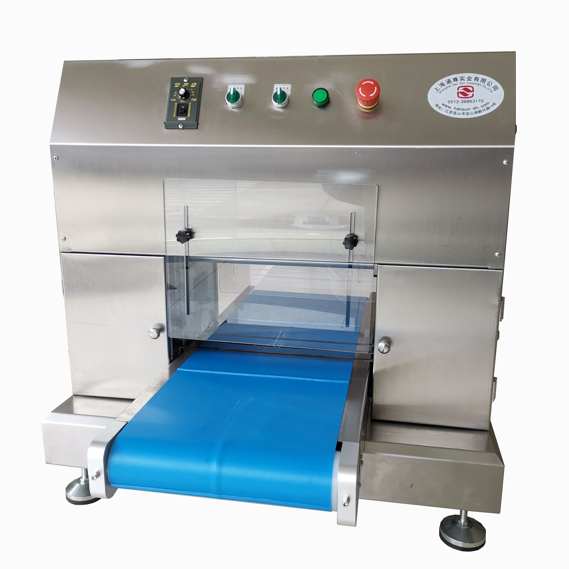 厂家供应全自动水平蛋糕切割机 多层汉堡蛋糕面包分层水平切割机