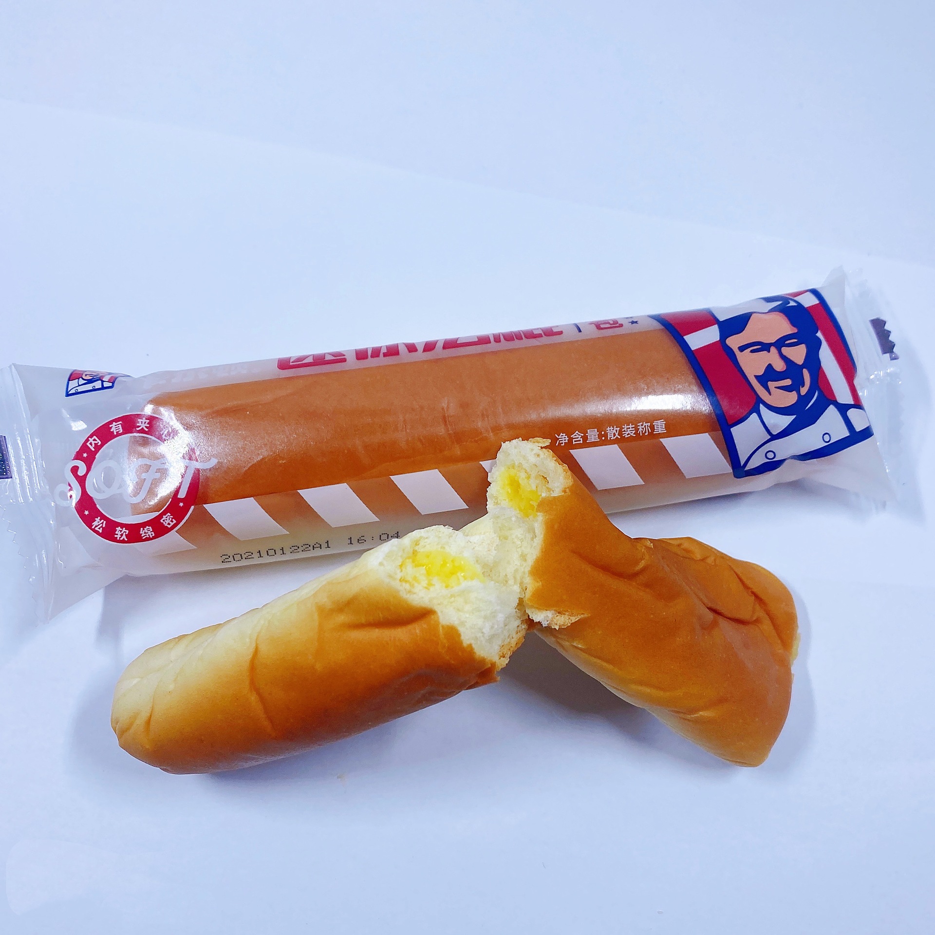 卡尔顿 迷你法棍 夹心面包 早餐糕点 独立小包装 1件4斤 现55