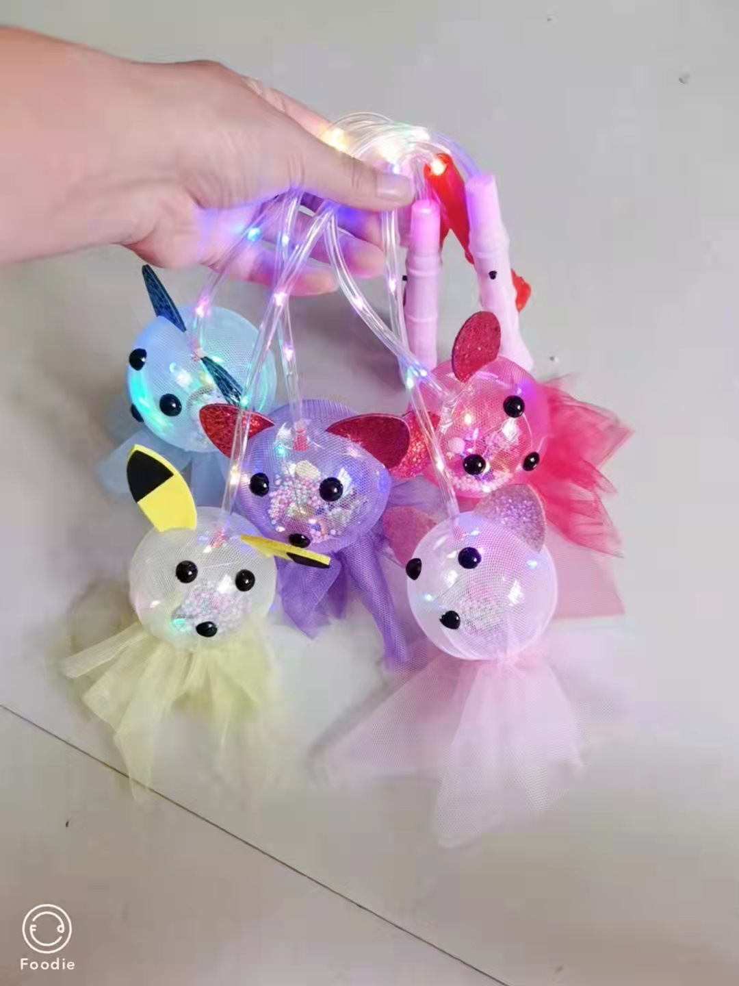 卡通魔法棒儿童发光波波球闪光仙女棒摆摊玩具地推魔法棒礼品