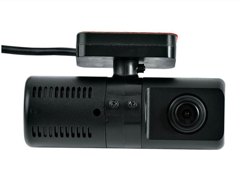 双路前后视车载摄像头ahd无光夜视双镜头双角度一体监控高清广角