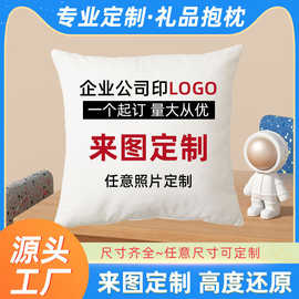 抱枕定制U型枕企业礼品宣传抱枕被异形枕来图来样定做靠枕印logo
