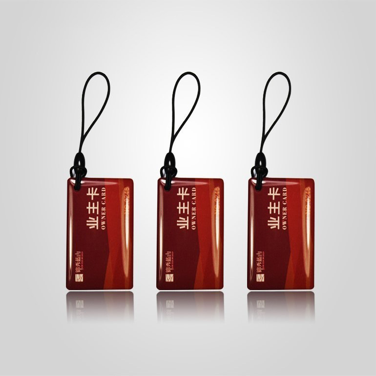 小区业主门禁卡自定 安防道闸门禁人员进出口管理rfid滴胶卡