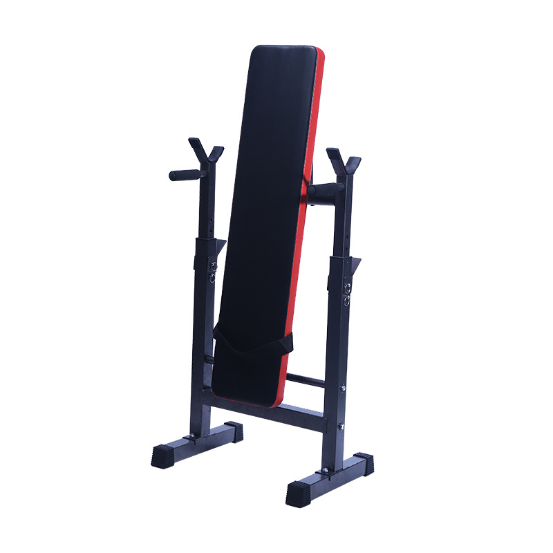 多功能举重床家用可折叠卧推器深蹲架杠铃套装健身器材训练哑铃凳