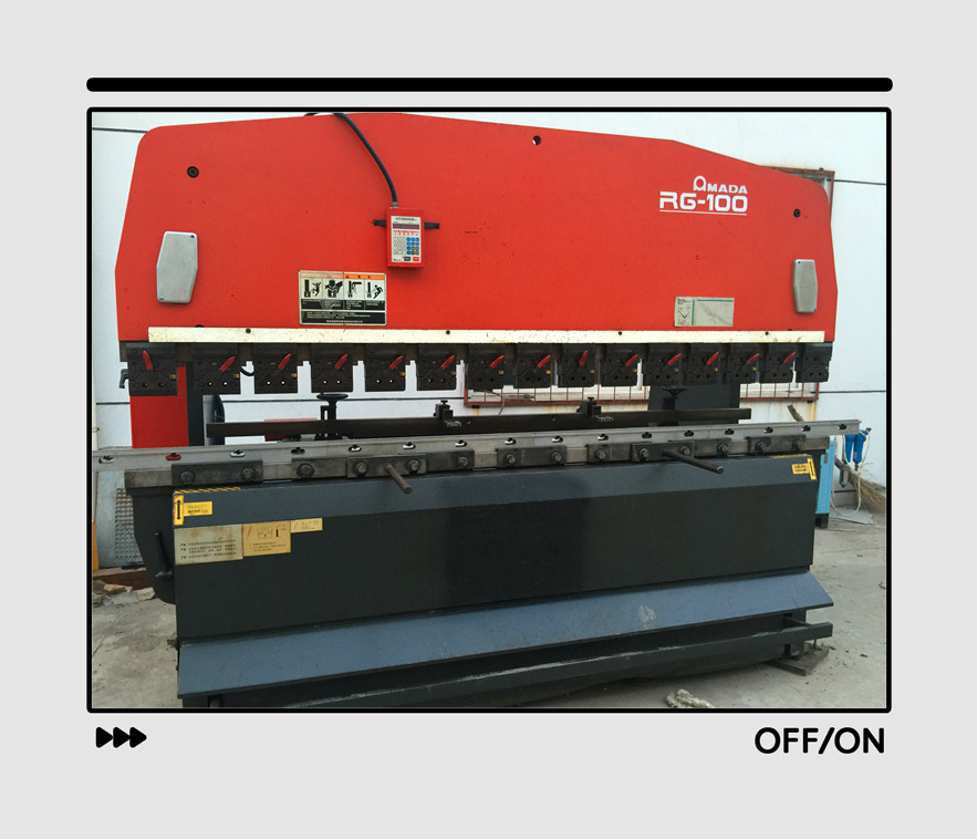 二手【阿玛达折弯机】经典rg-100 机箱机柜 文件柜折弯机