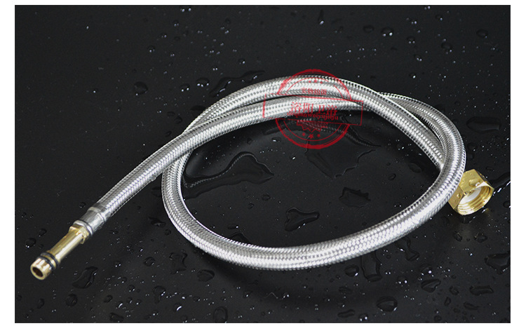 4分304不锈钢编织尖头软管金属软管热水器冷热水龙头进水管上水管