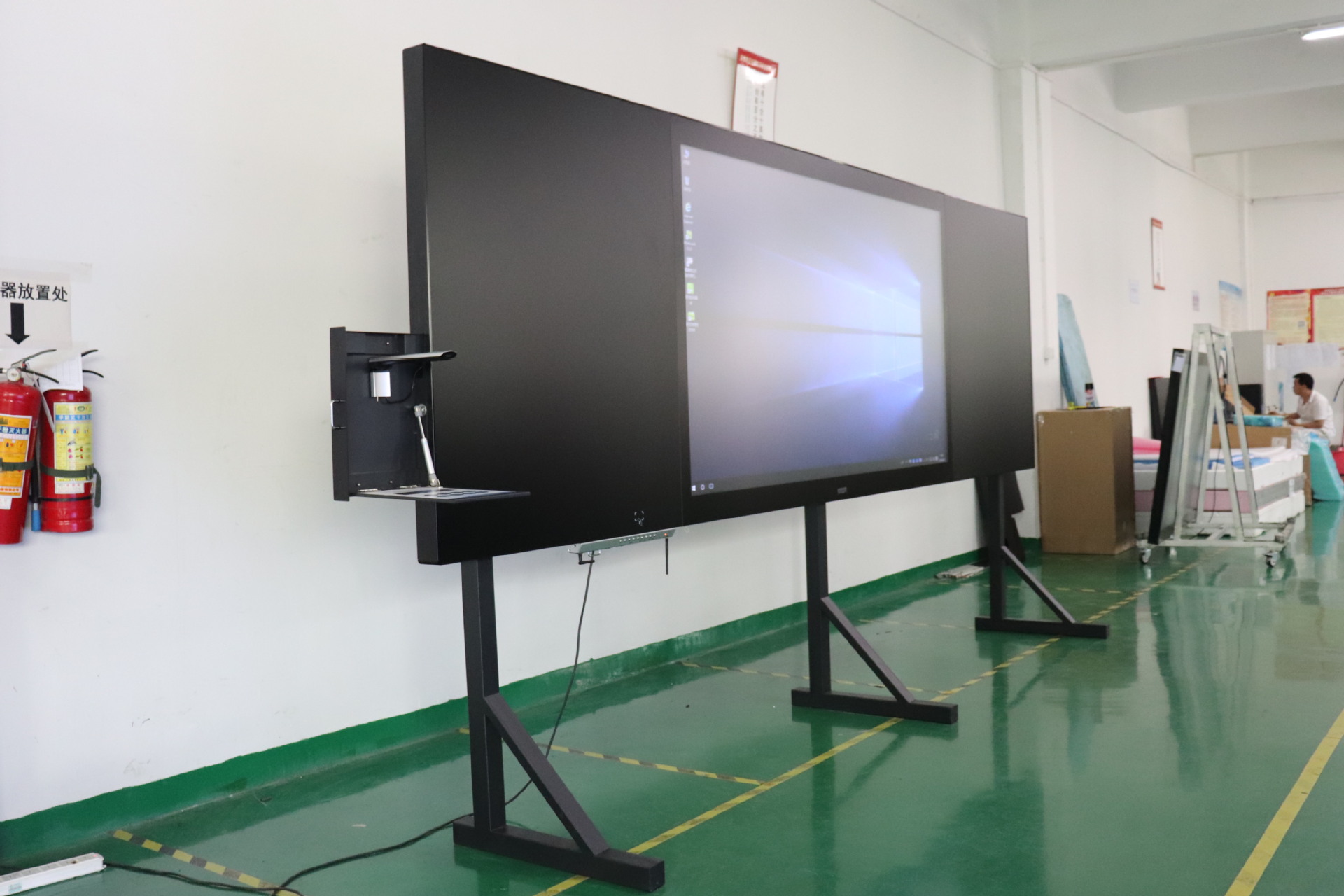 学校黑板厂家75 86英寸智慧黑板价格 电子黑板教学一体教学用品