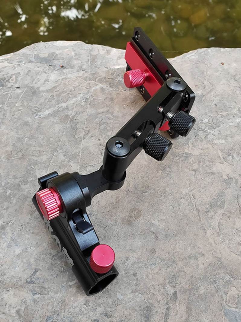 大物炮台座钓台炮台支架配件钓箱配件钓椅炮台架座拐角炮台支架01