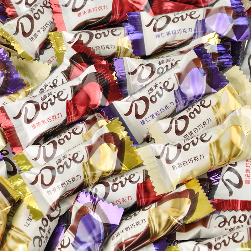 芙巧克力 散称 整箱10斤 丝滑牛奶白巧黑巧榛仁巧克力糖果批发