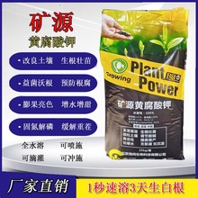 矿源黄腐酸钾水溶肥瓜果蔬菜肥料抗重茬抗絮凝全水溶矿源黄腐酸钾