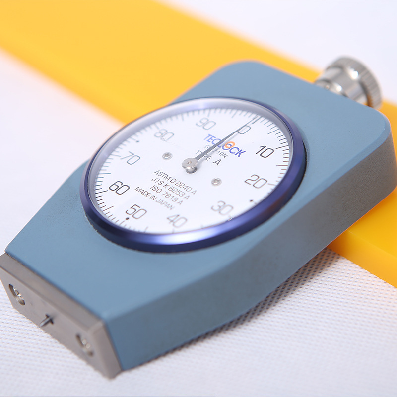 现货供应 日本得乐teclock-gs719n丝印刮胶邵氏硬度计