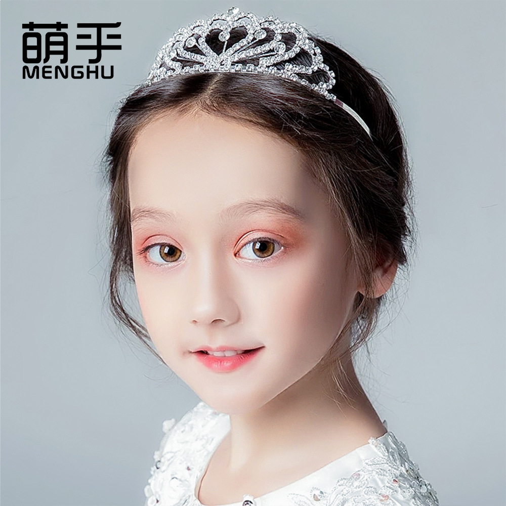 皇冠头饰儿童韩版公主可爱小女孩生日王冠女童头冠舞台走秀发饰品