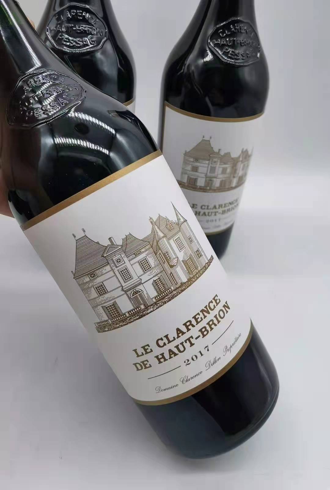 奥比昂酒庄副牌红酒2017小奥比昂侯伯王红葡萄酒