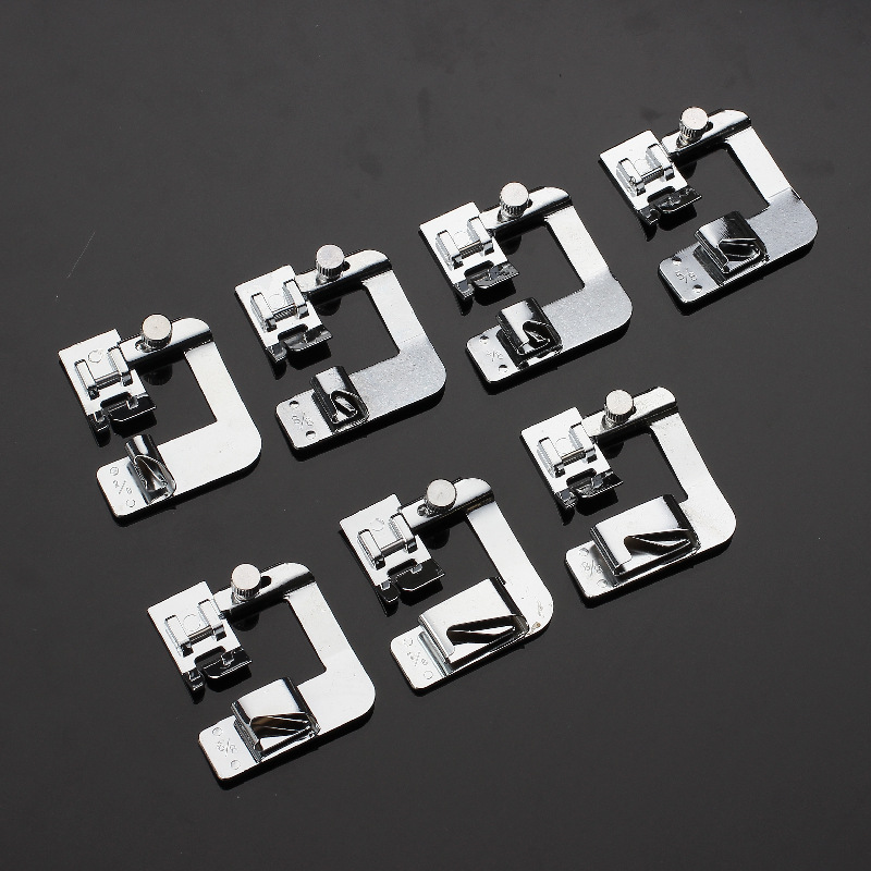 28384858687888包边卷边压脚家用多功能缝纫机配件