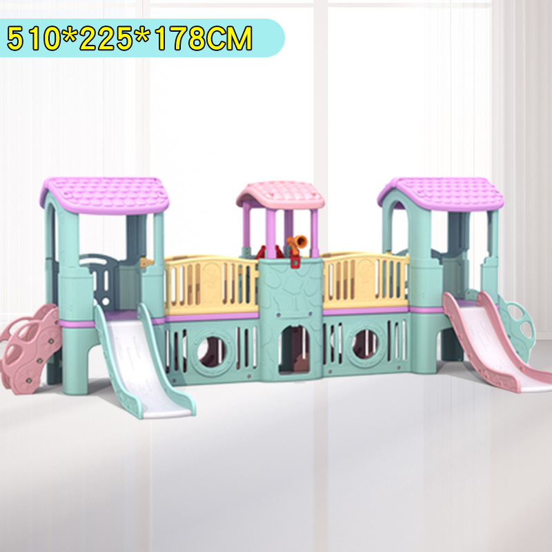 Children Slide Family Amusement Park Indoor Home Castle Little Prodigy Big Slide Combination Playground Kindergarten