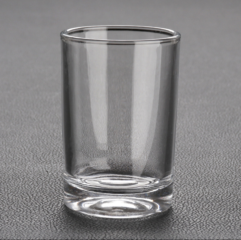 钢化玻璃杯餐饮杯子白酒杯钢化杯饭店水杯啤酒杯防摔耐高温酒店用