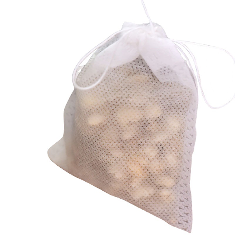 Drawstring Non-Woven Fabric Tisanes Bag Residue Bag Traditional Chinese Medicine Bag Stew Ingredients Coffee Filter Bag Teabag Disposable