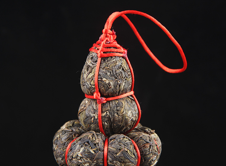 批发 普洱茶勐海瓜生茶金瓜贡茶金塔1公斤5层工艺茶挂件摆件1000g
