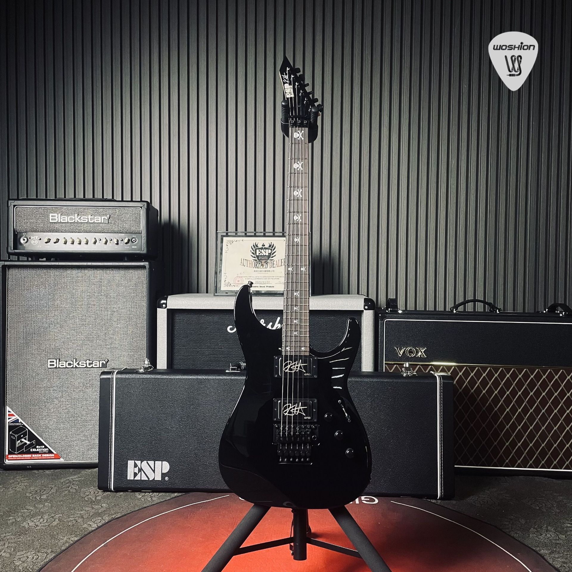 日产esp电吉他kirk hammett kh-2签名款neckthru新款-阿里巴巴