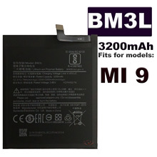 适用于小米MIUI,MI9手机电池,BM3L内置电池,3200mAh