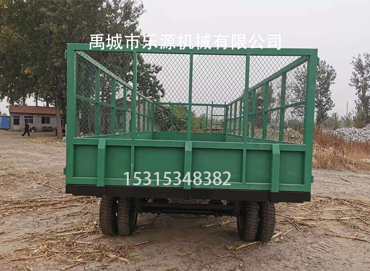 3t自卸拖车 乐源机械生产出口型农用自卸车斗 定做农业拖车厂家