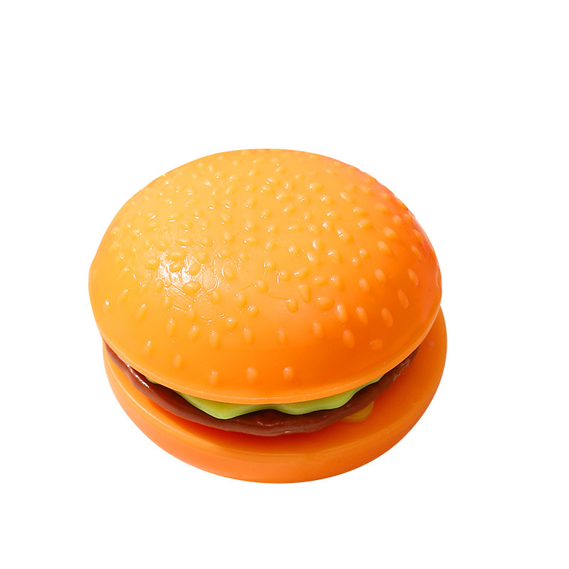 Simulation Decompression Hamburger Squeezing Toy Pressure Reduction Toy Decompression Toy Squeezing Toy Wholesale Slow Rebound Decompression Artifact