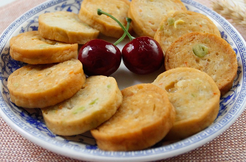 惠特食品爱可佳 干贝丝饼 火锅麻辣烫 关东煮 干贝丝饼 厂家直发