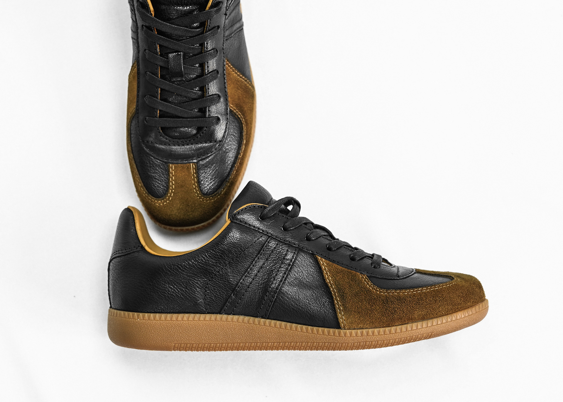 复古德训鞋 男 女鞋小白鞋德军训练鞋真皮运动休闲板鞋 1700l顶配