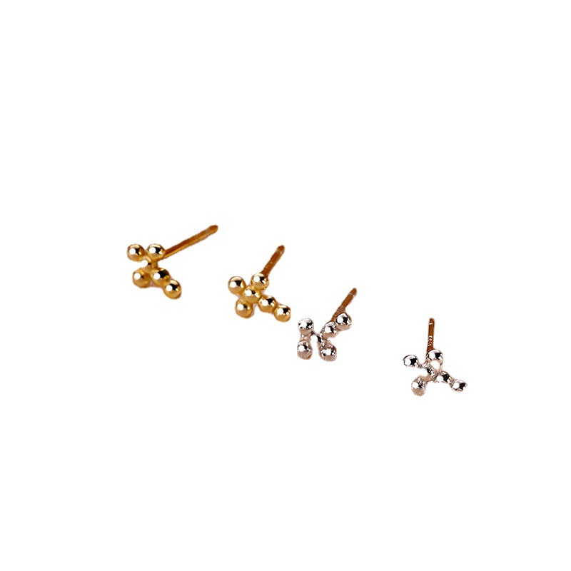 Cross Stud Earrings Women's 2022 New Fashion Earrings 2022 Ear Ring Ear Bone Stud Earrings Ear Ear Bone Pin