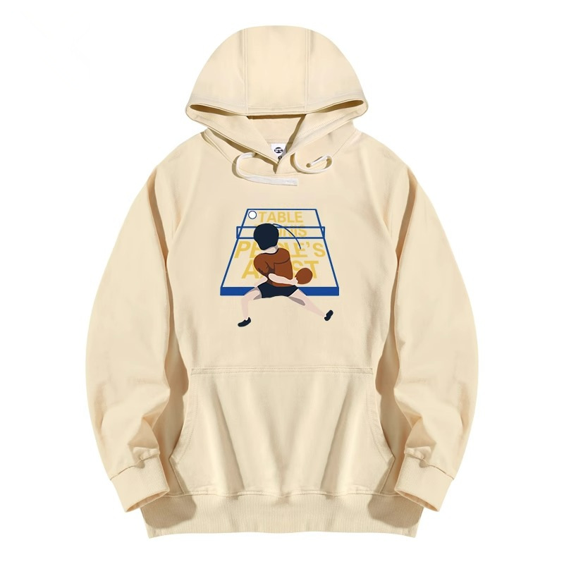 中国潮许昕同款连帽卫衣背后击球反手回球乒乓球国乒三剑客长袖12