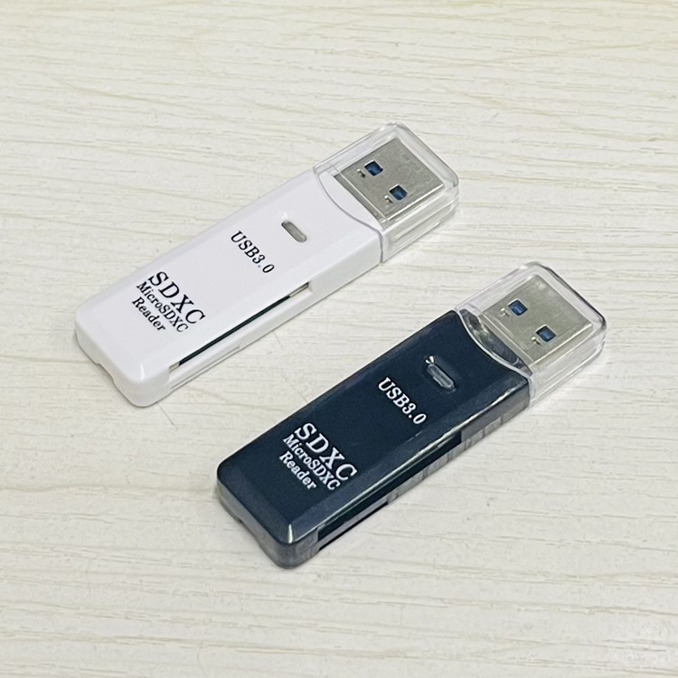 0读卡器二合一电脑读卡器sd tf卡手机相机内存卡高速3.