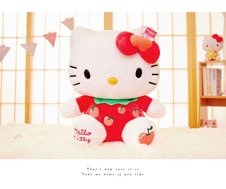 hello kitty公仔凯蒂猫猫咪kt毛绒玩具布娃娃哈喽kitty猫玩偶可爱
