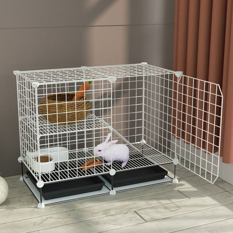 兔子笼子室内家用特大号清仓荷兰猪的别墅防喷尿兔窝小房子带厕所